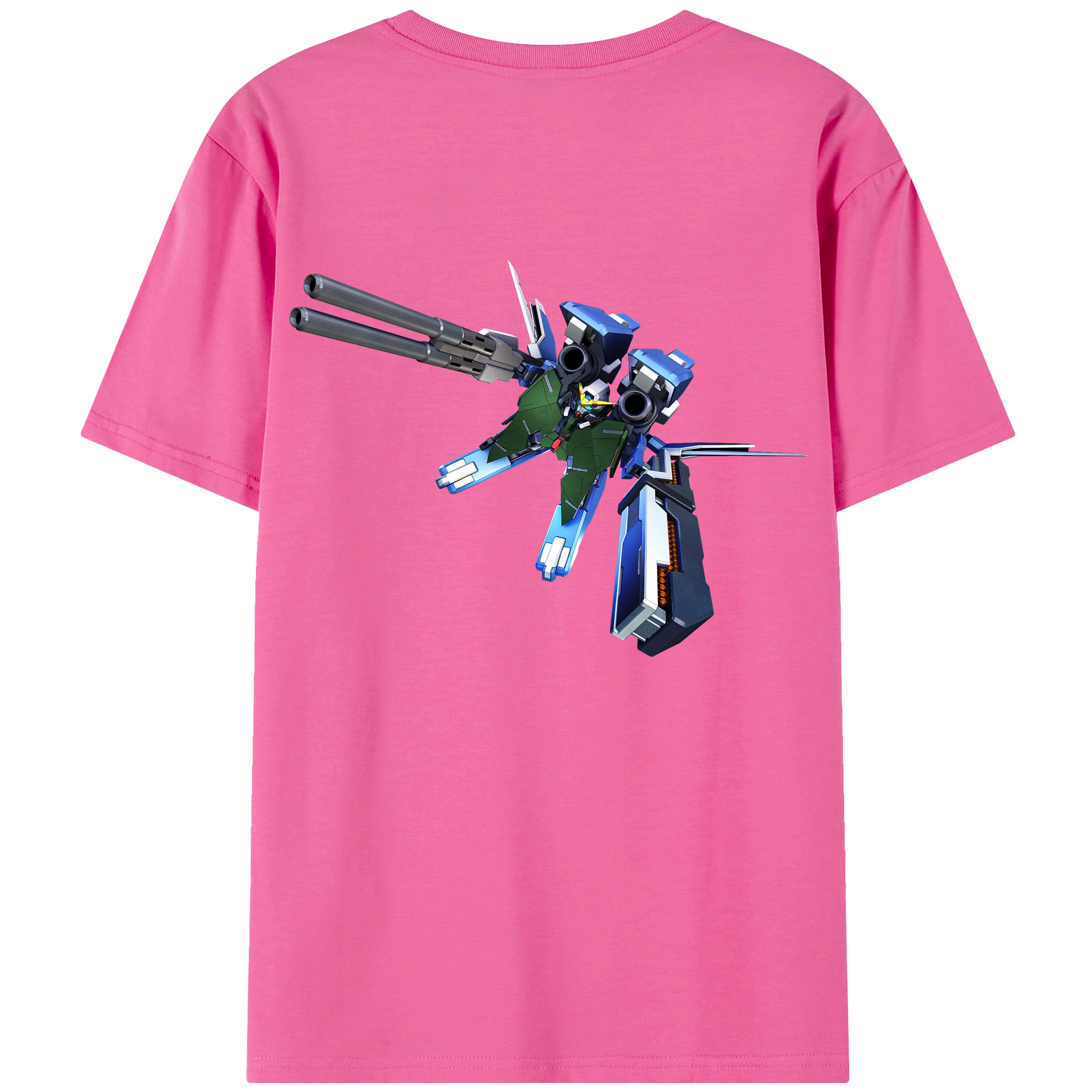 （画像用） 機動戦士ガンダム Mobile Suit Gundam レディース半袖Tシャツ(バックプリント)